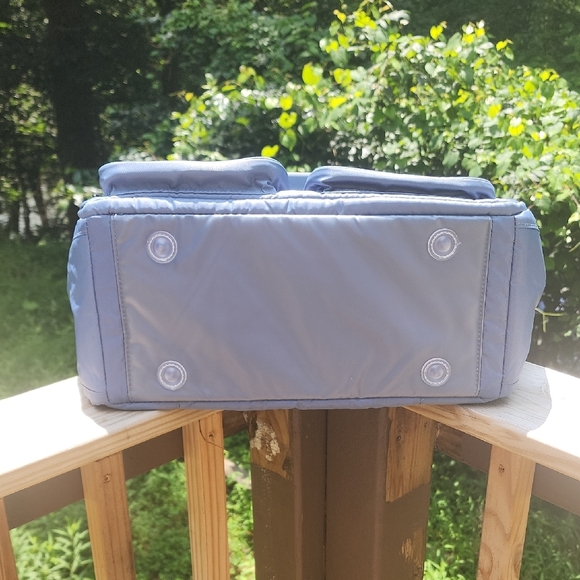 Lug Quilted Puddle Jumper Duffel Bag in Blue - Picture 10 of 10